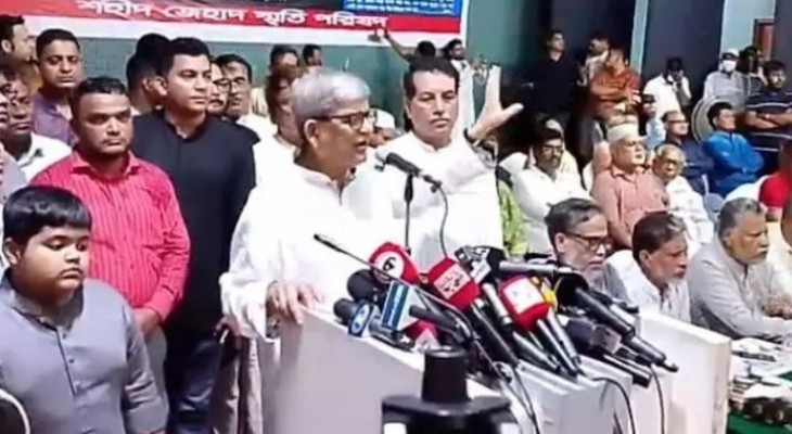 অযথা বিএনপির ধানের শীষ নিয়ে টানাটানি কেন: মির্জা ফখরুল